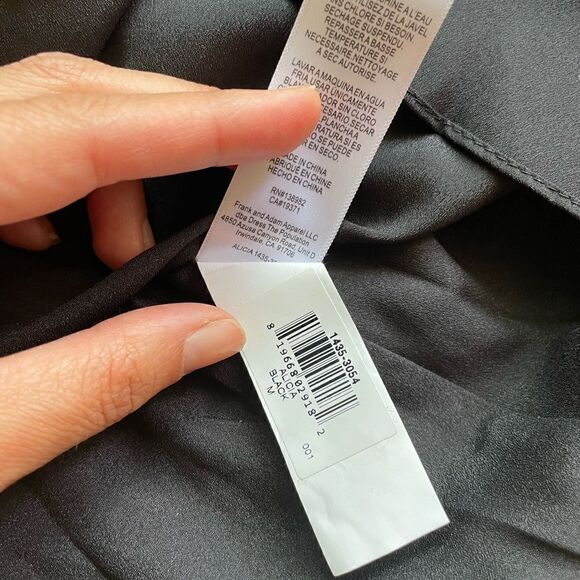 DRESS THE POPULATION Alicia Mixed Media Midi Dress Size M - Picture 3 of 10